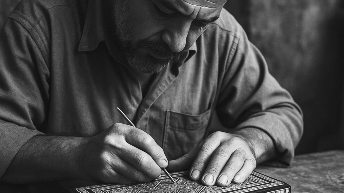 The Makers Behind the Mosaic: The Human Hands of Damascus Craft