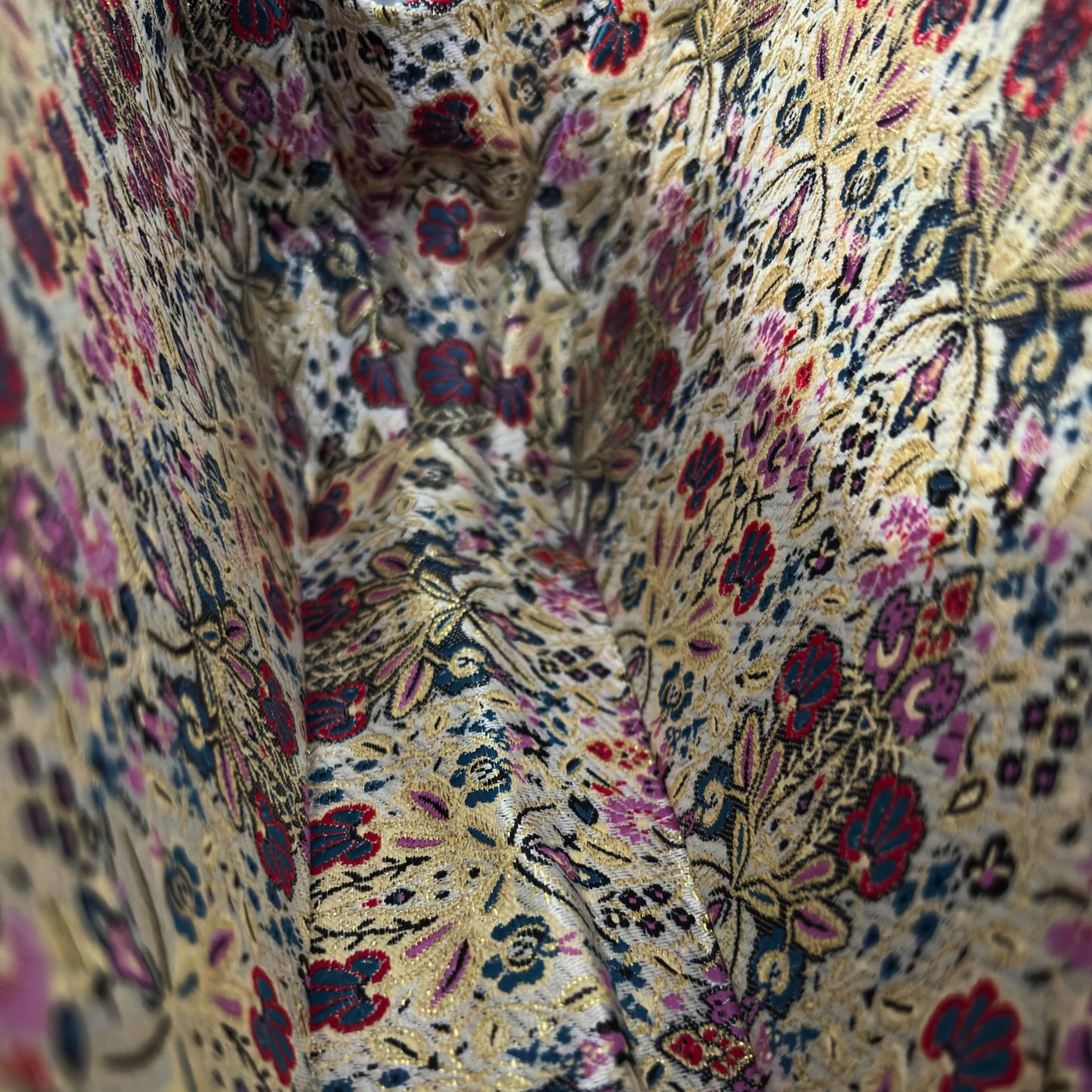 Jouri – Lüks Şam El Çantası, Gül Motifli Sedef İşleme & İnci Tesbih Zinciri