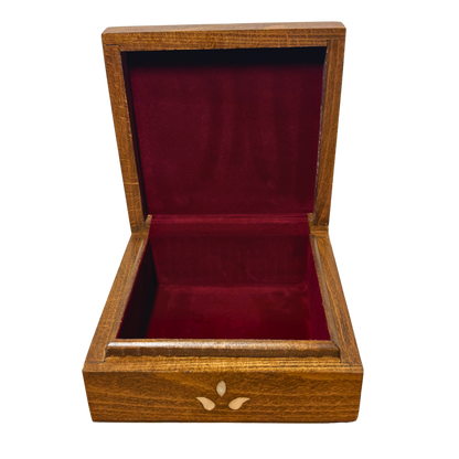 Damasceńska Szkatułka Luksusowa – Masa Perłowa & Aksamit