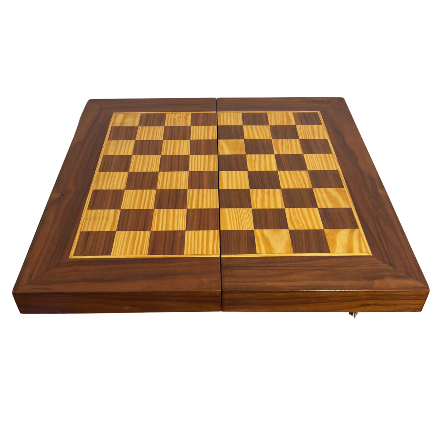 Gaby Al Dayeh Tarafından El Yapımı Şam İşlemeli Tavla ve Satranç Masası – Sedef Kakmalı Klasik Mozaik Tasarım