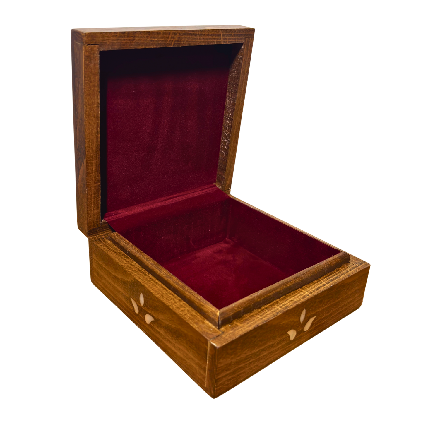 Damasceńska Szkatułka Luksusowa – Masa Perłowa & Aksamit