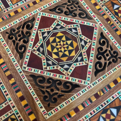 Şam Mozaik Kutusu – El Yapımı Takı ve Hatıra Kutusu