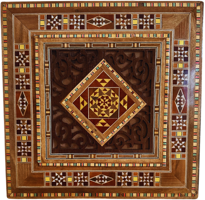 Şam Mozaik Mücevher Sandığı – Kadife Astarlı Zarafet