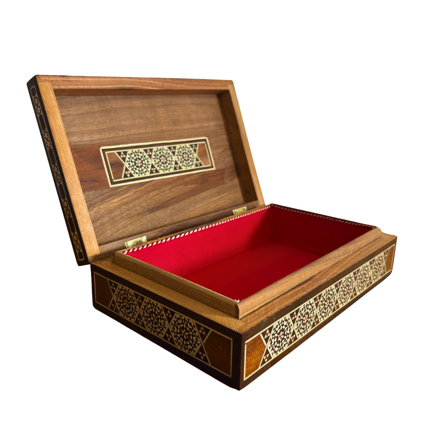 1970 Vintage Şam Takı Kutusu – Sedef Kakma Sanatı