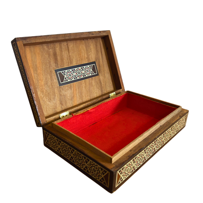 1970 Vintage Deve Mozaik Kutusu – El Yapımı Doğu Sanatı