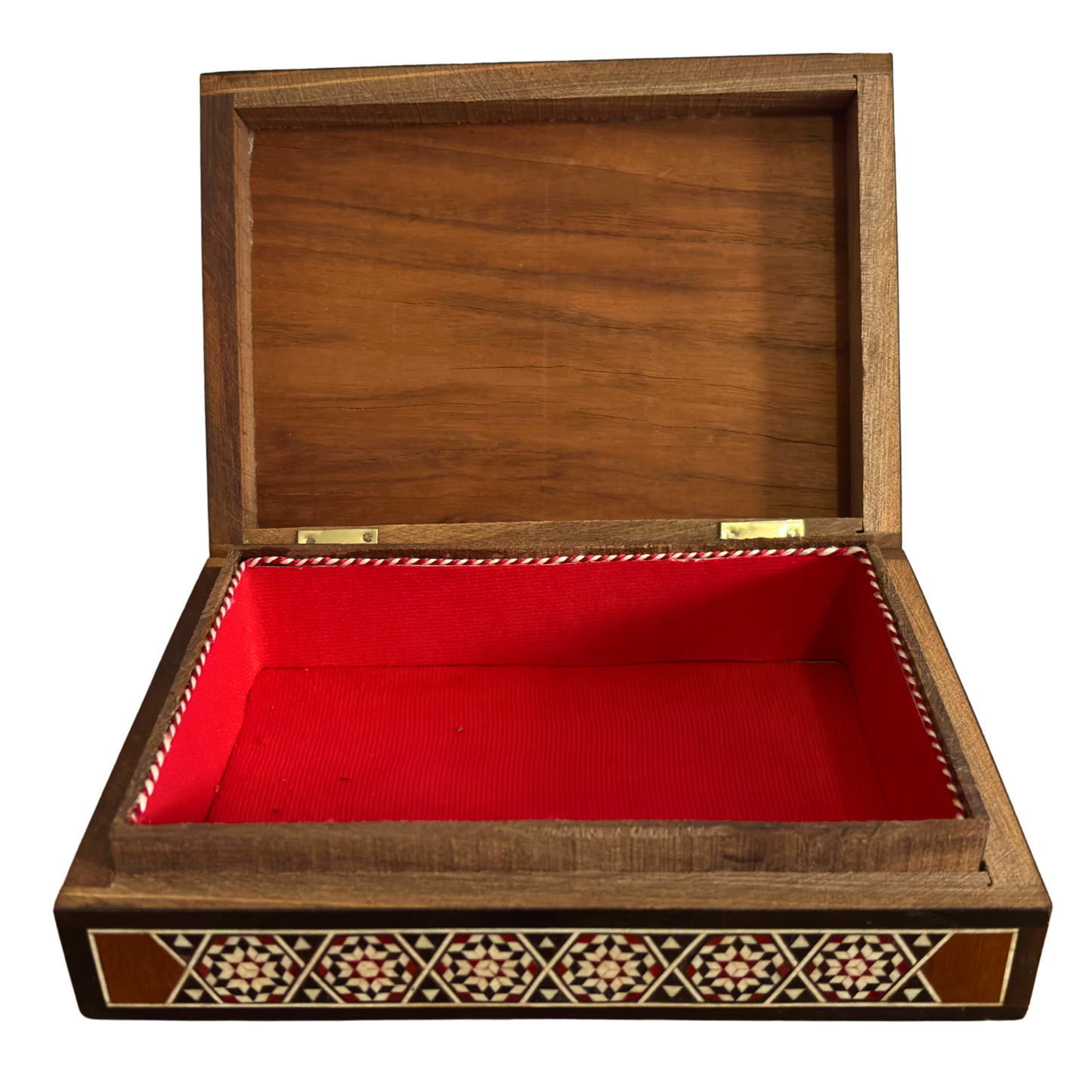 1970’ler Vintage Şam Deve Mozaik Kutusu – El Yapımı Suriye Sanatı