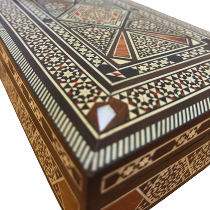 1970 Vintage Şam Takı Kutusu – Sedef Kakma Sanatı