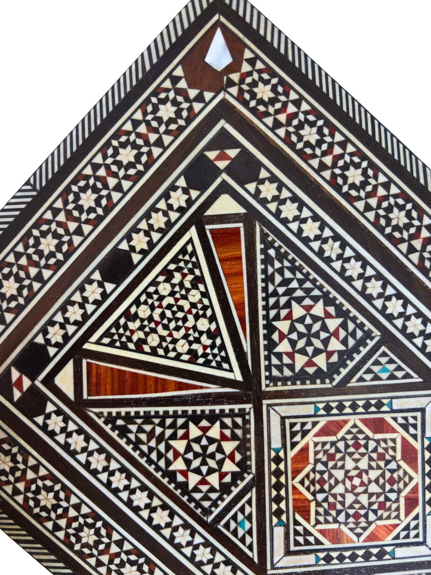 1970 Vintage Şam Takı Kutusu – Sedef Kakma Sanatı