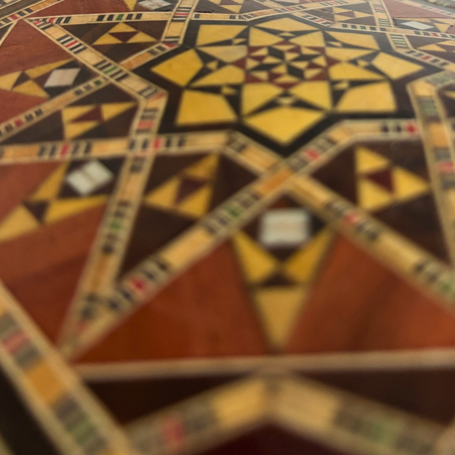 Şam Mozaik Takı Kutusu – Sedef Kakmalı El Yapımı